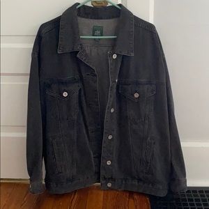 Womens Black Denim Jacket